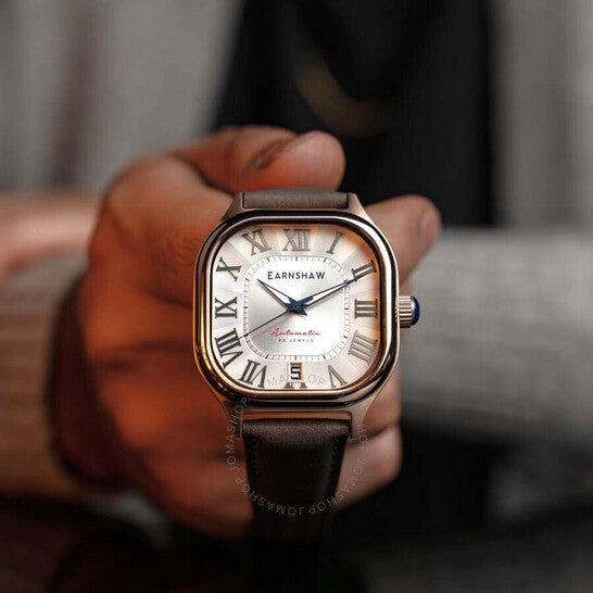 توماس إيرنشو، ساعة كوسين أوتوماتيكية للرجال بمينا أبيض