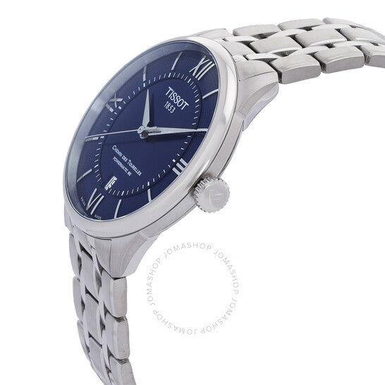 Tissot, Chemin Des Tourelles Automatic Blue Dial Men's Watch