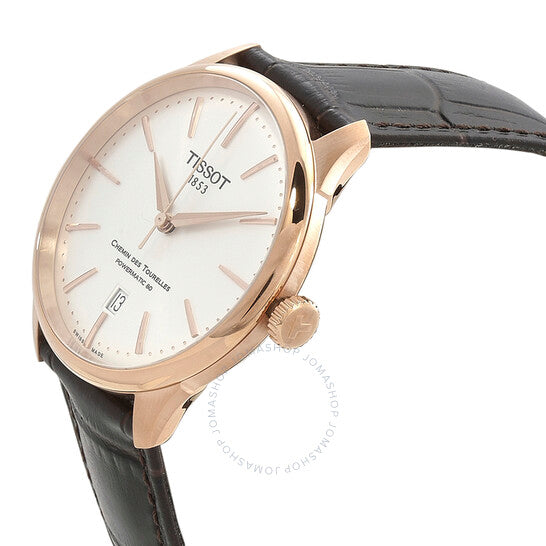 Tissot, Chemin Des Tourelles Automatic Silver Dial Men's Watch