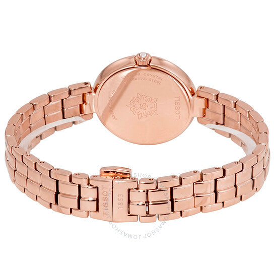 Tissot, Flamingo White Mother of Pearl Dial Ladies Watch