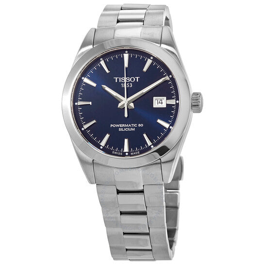 Tissot, Gentleman Powermatic 80 Automatic Blue Dial Men's Watch