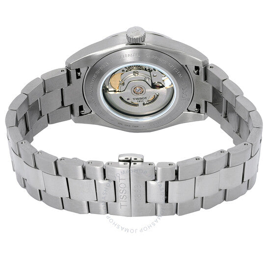 Tissot, Gentleman Powermatic Automatic Rhodium Dial Watch