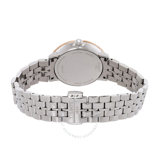 Tissot, Glendora Quartz Diamond Blue Dial Ladies Watch