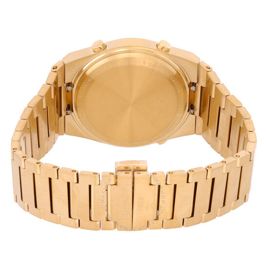 Tissot, PRX Digital Quartz Gold Dial Men's Watch