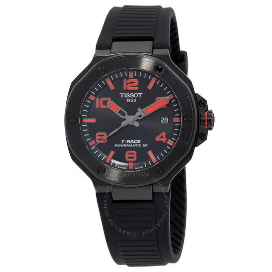 Tissot, T-Race Powermatic 80 Automatic Black Dial Men's Watch