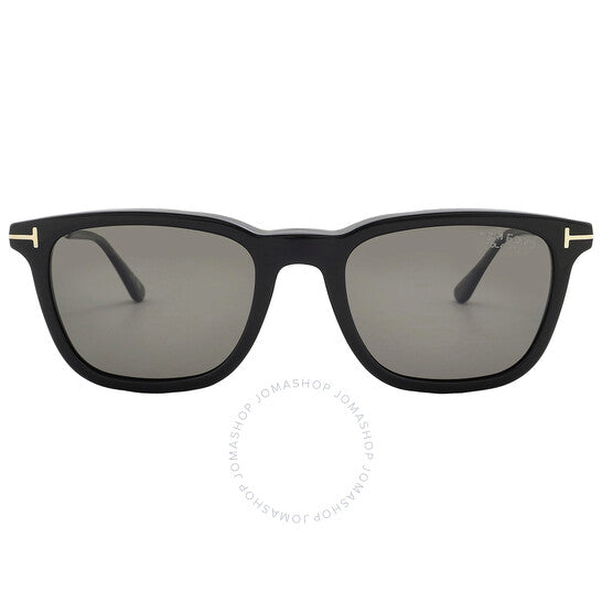 نظارات شمسية توم فورد أرنو الشمسية المستقطبة للرجال باللون الرمادي المربع