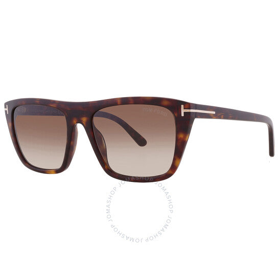 نظارات شمسية توم فورد أسلان سموك جرادينت للرجال بتصميم مربع