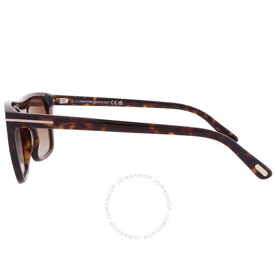 نظارات شمسية توم فورد أسلان سموك جرادينت للرجال بتصميم مربع