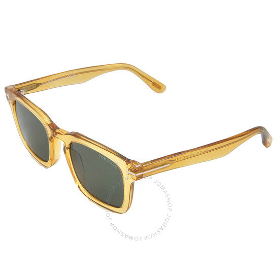 نظارات شمسية توم فورد داكس للرجال باللون الأخضر الداكن