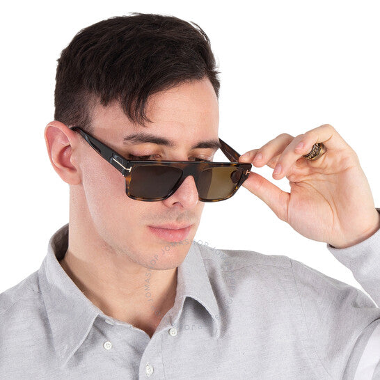 توم فورد، نظارات شمسية دانينج-02 روفيكس براولين للرجال