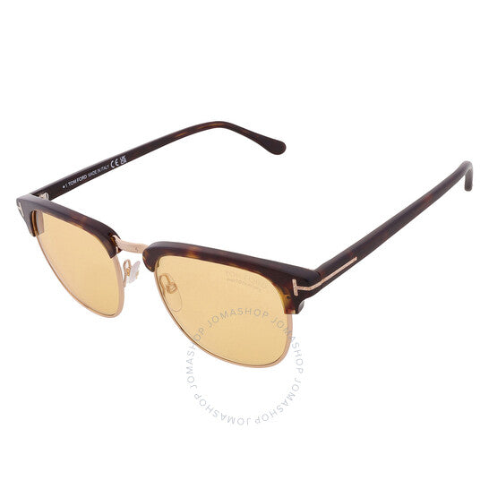 نظارات شمسية توم فورد هنري فوتوكروماتيك مربعة للرجال