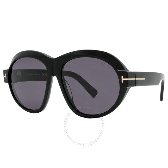 نظارات شمسية نسائية بيضاوية من توم فورد، إنجر سموك