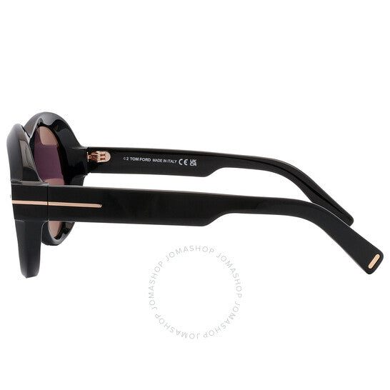 نظارات شمسية نسائية بيضاوية من توم فورد، إنجر سموك