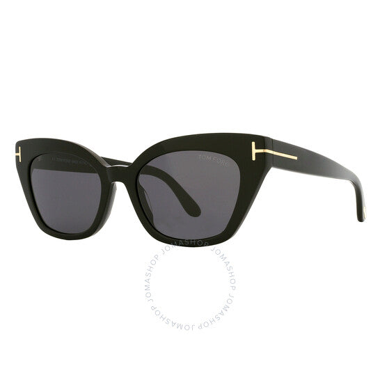 Tom Ford, Juliette Smoke Cat Eye Ladies Sunglasses
