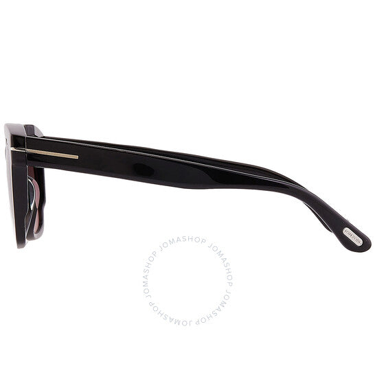 توم فورد، لورين، نظارة شمسية نسائية مستقطبة باللون البني بتصميم عين القطة