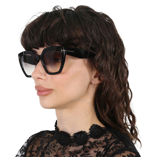 Tom Ford, Phoebe Grey Butterfly Ladies Sunglasses