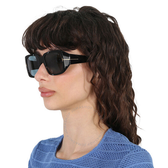 Tom Ford, Ryder Blue Sport Ladies Sunglasses
