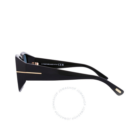 Tom Ford, Ryder Blue Sport Ladies Sunglasses