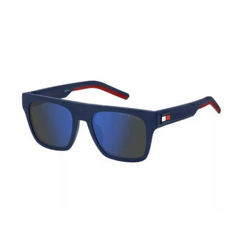 Blue Multilayer Browline Men's Sunglasses