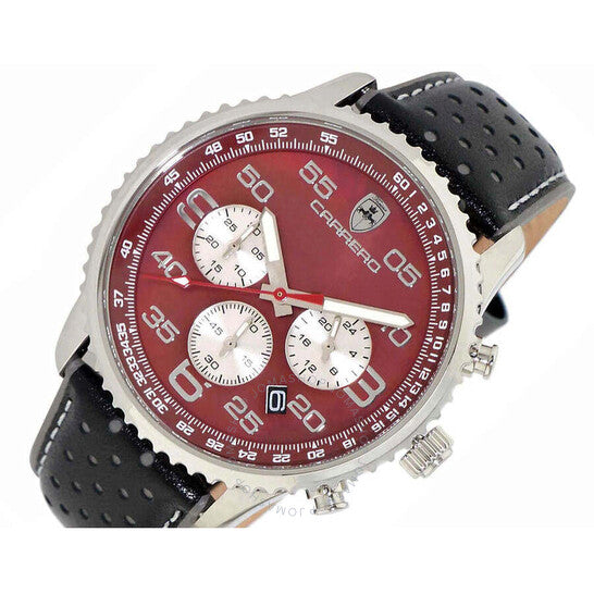 Torino Carrero, Aureum Chronograph Tachymeter Chocolate Dial Men's Watch