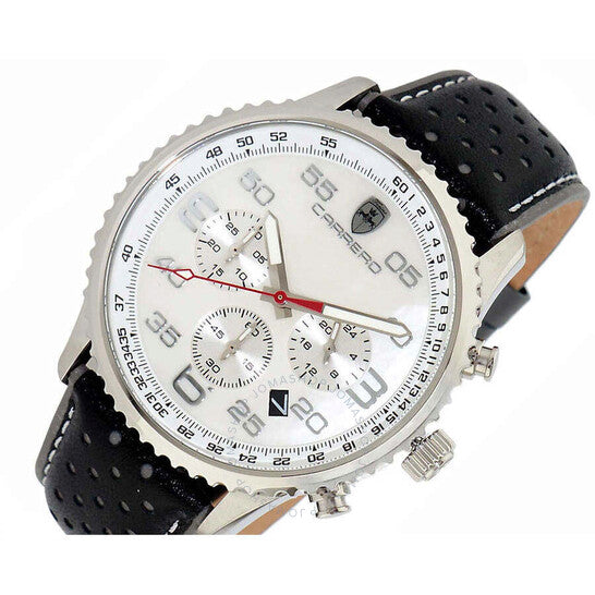 Torino Carrero, Aureum Chronograph Quartz White Dial Men's Watch