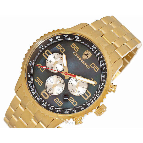 Torino Carrero, Aureum-Mb Chronograph Tachymeter Black Dial Men's Watch