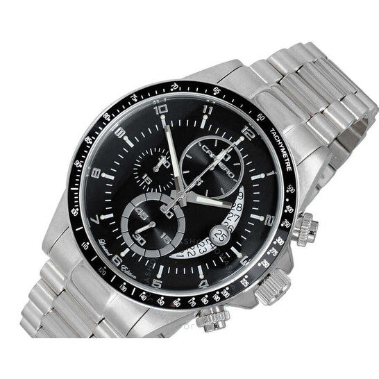 Torino Carrero, Winner Circle Chronograph Quartz Black Dial Men's Watch