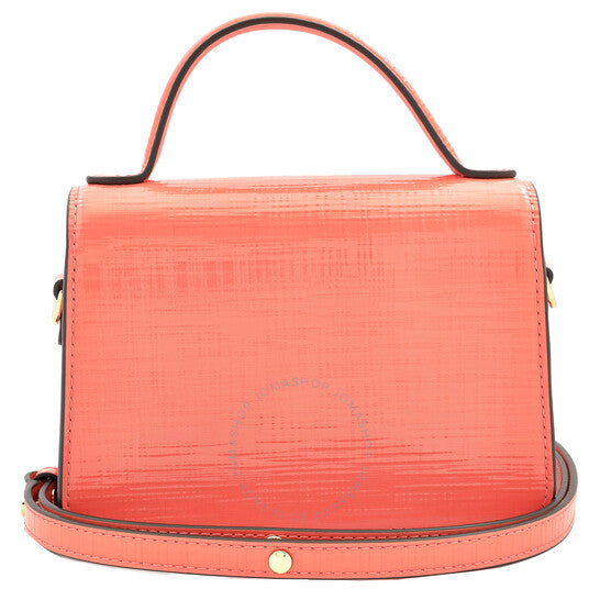 Tory Burch, Coral Crush Robinson Small Top-Handle Bag