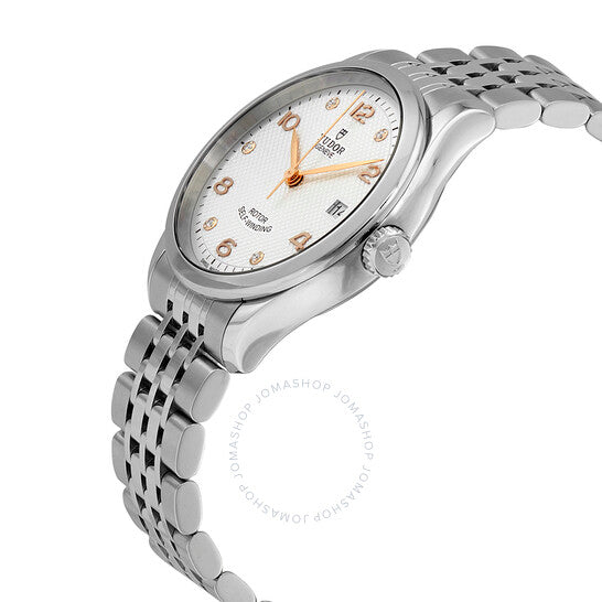 Tudor, 1926 Automatic 36 mm Diamond Silver Dial Ladies Watch