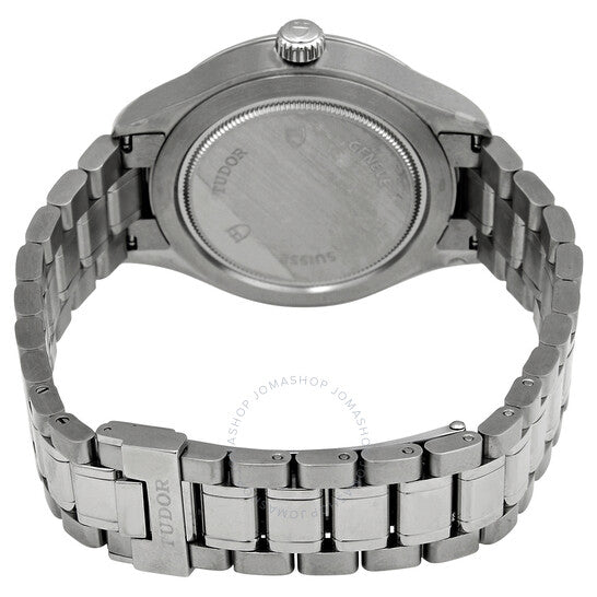 ساعة تيودور أوتوماتيكية للرجال بمينا أزرق 12500-0009