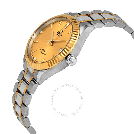 Tudor, Automatic Diamond Champagne Dial Ladies 34 mm Watch