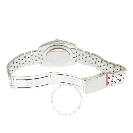 ساعة تيودور الكلاسيكية الأوتوماتيكية للرجال بمينا فضي