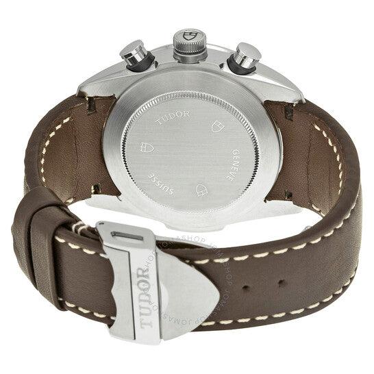 Tudor, Fastrider Black Dial Chronograph Brown Leather Men's Watch