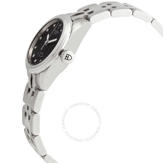 Tudor, Glamour Date Automatic Diamond Black Dial Ladies Watch