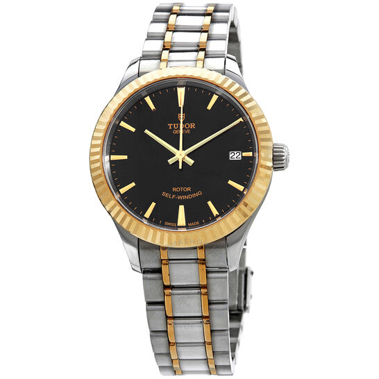 Tudor, Style Automatic Black Dial Ladies 34 mm Watch