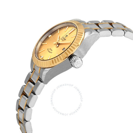 Tudor, Style Automatic Diamond Champagne Dial Ladies Watch