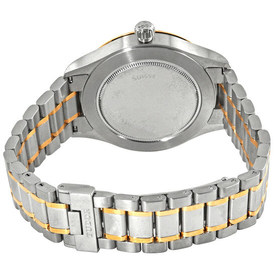 ساعة تيودور ستايل أوتوماتيكية للرجال بمينا فضي