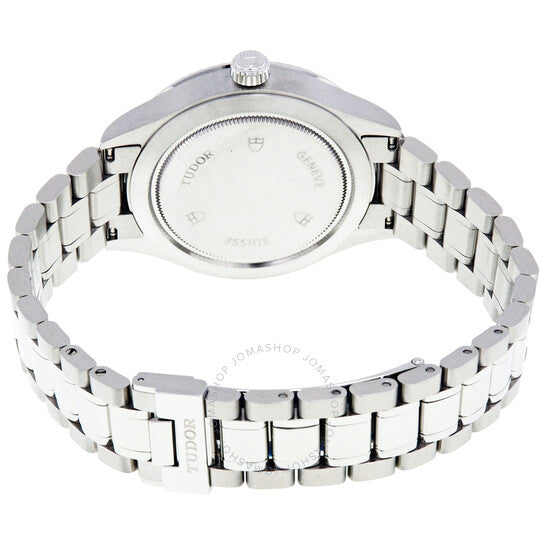 ساعة تيودور ستايل أوتوماتيكية للرجال بمينا فضي