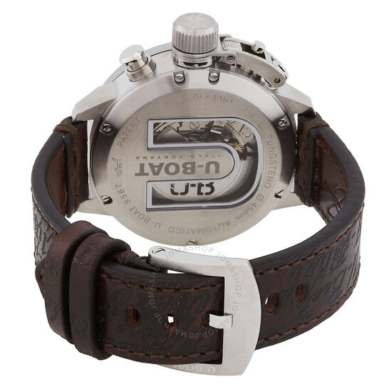 U-Boat, Classico Chronograph Automatic Black Dial Men's Watch