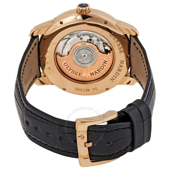 Ulysse Nardin, Classico Luna Automatic Black Dial Men's Watch
