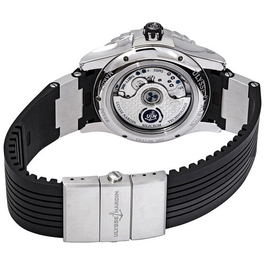 Ulysse Nardin, Diver Black Diamond Dial Automatic Ladies Watch