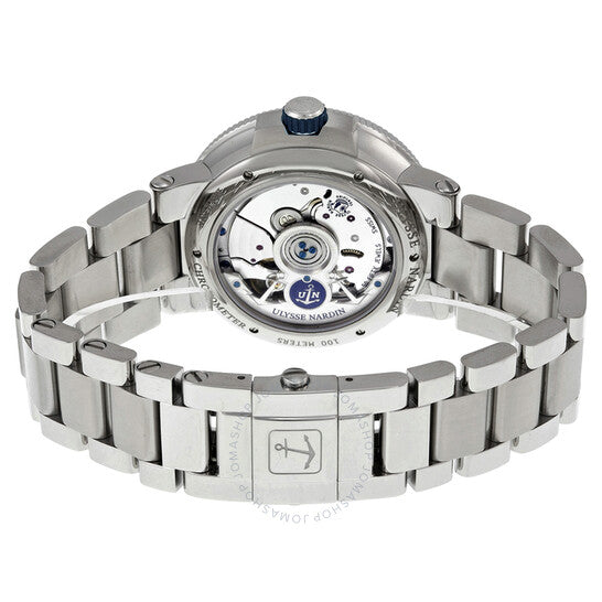 Ulysse Nardin, Marine Chronometer White Dial Stainless Steel Men's Watch
