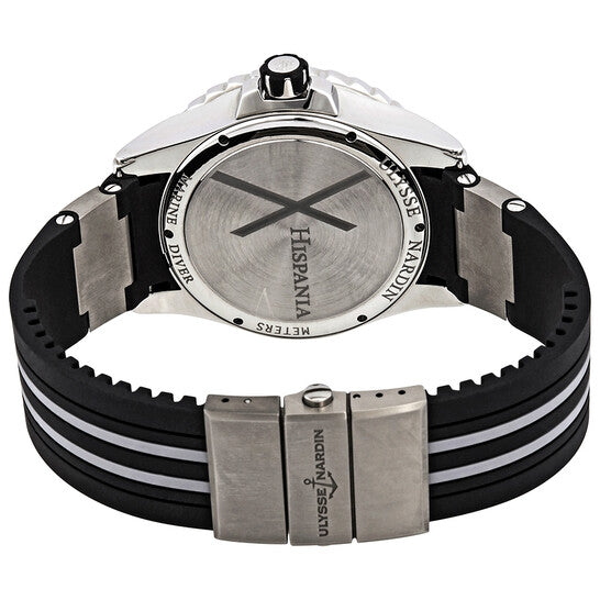 Ulysse Nardin, Marine Diver Hispania Black Dial Automatic Men's Watch