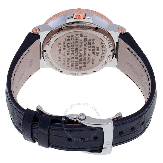 Ulysse Nardin, Maxi Marine Automatic Blue Dial Diamond Men's Watch
