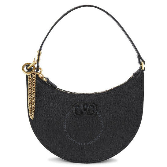 Valentino Garavani, Mini V-Logo Signature Leather Hobo Bag