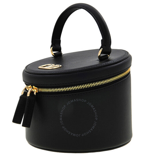 Valentino Garavani, V Logo Signature Leather Vanity Case