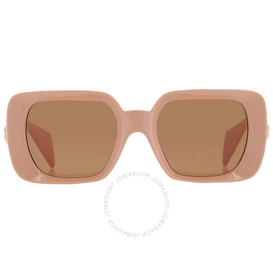 Versace, Brown Square Ladies Sunglasses