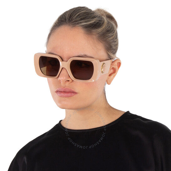 Versace, Brown Square Ladies Sunglasses