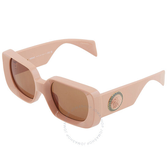 Versace, Brown Square Ladies Sunglasses