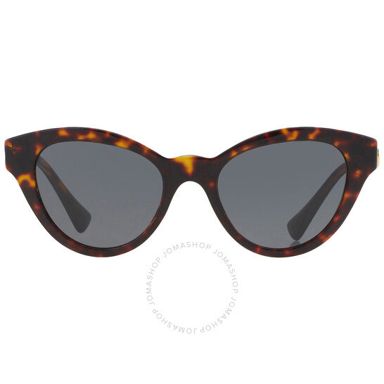 Versace, Dark Gray Butterfly Ladies Sunglasses